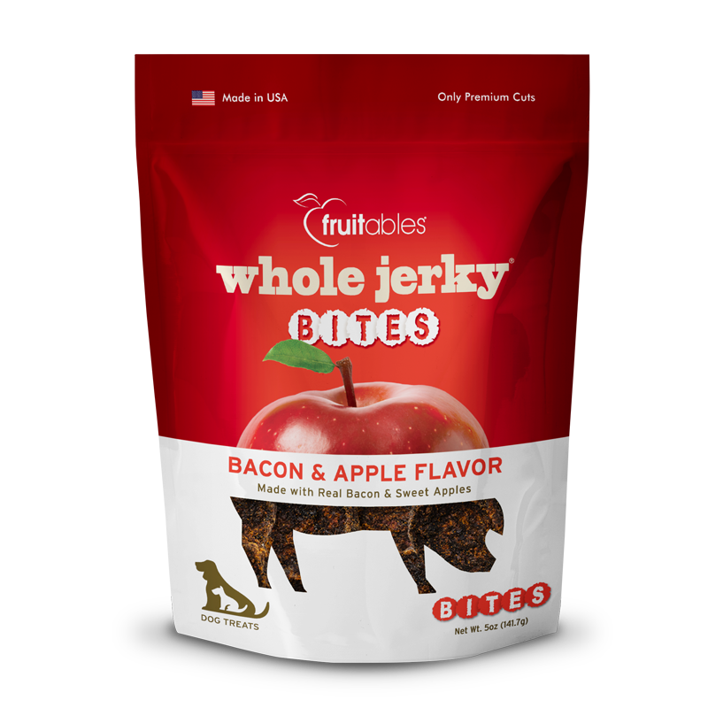 Fruitables Whole Jerky Bites Bacon Apple