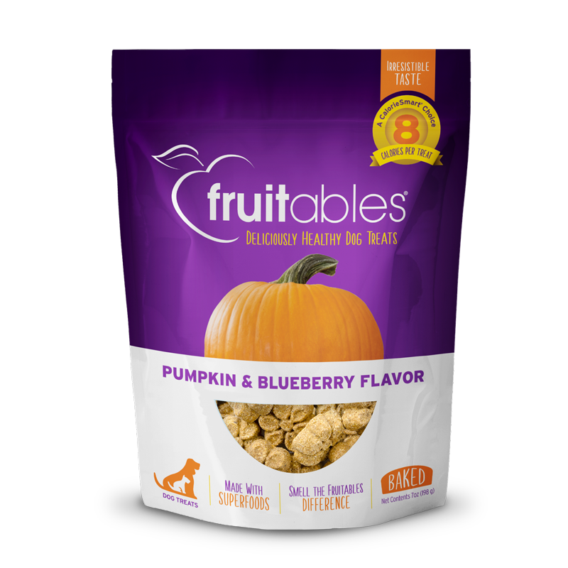 Fruitables Baked Pumpkin Blueberry Dog Treats