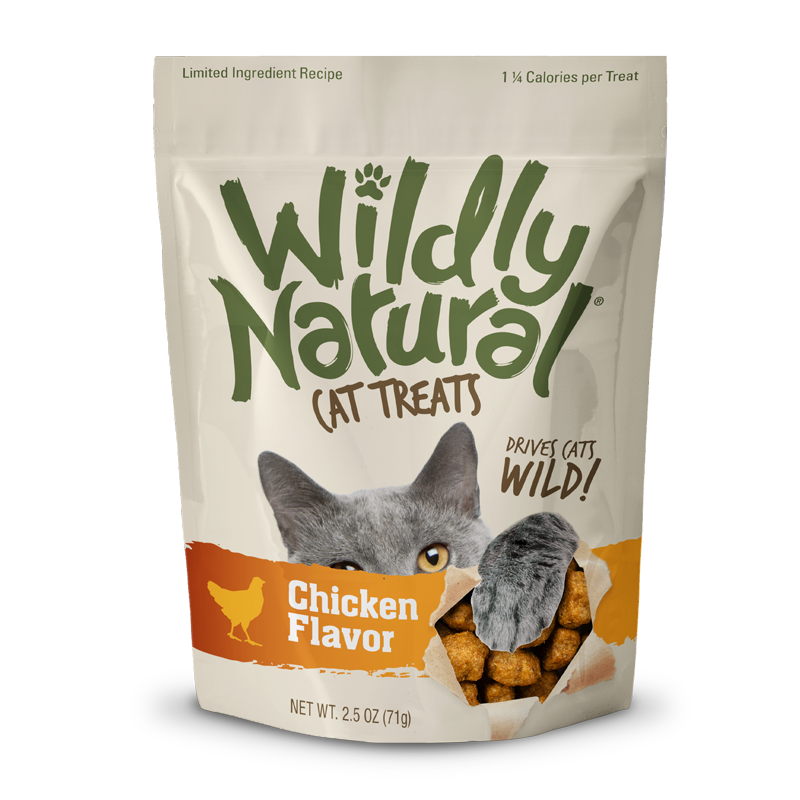 Wildly Natural Cat Treats Chicken Flavored
