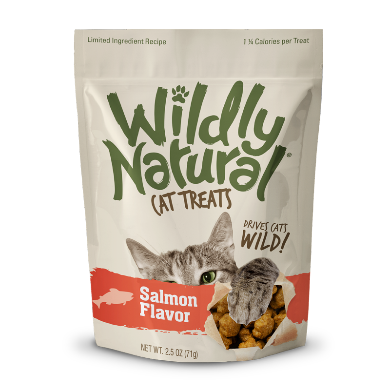 Wildly Natural Cat Treats Salmon Flavored