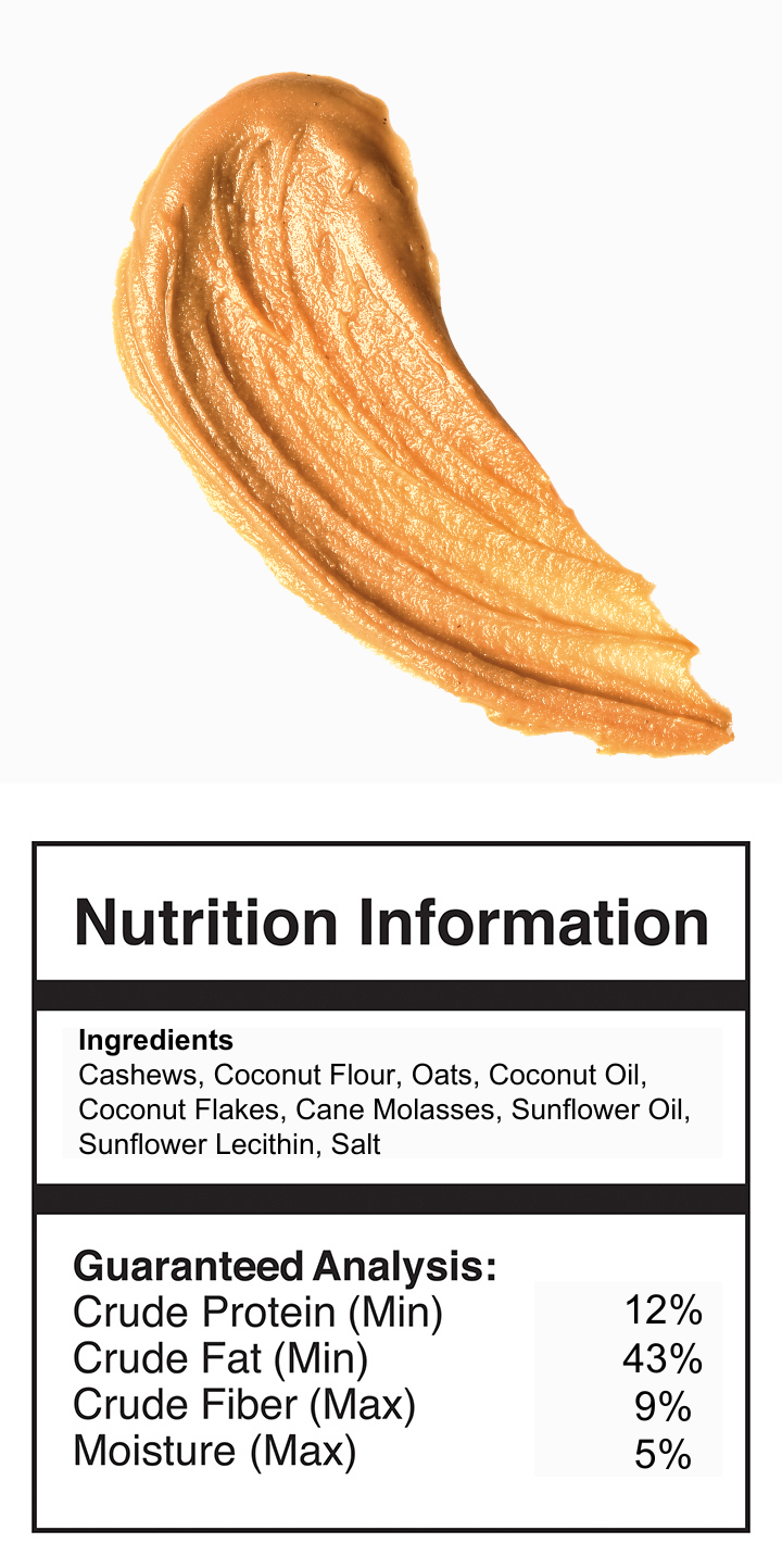 spreads coconut oatmeal nutrition facts